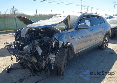 2024 Volkswagen Atlas Cross Sport 2.0T Se z USA, uszkodzony, nr VIN 1V2DE2CA7RC220670